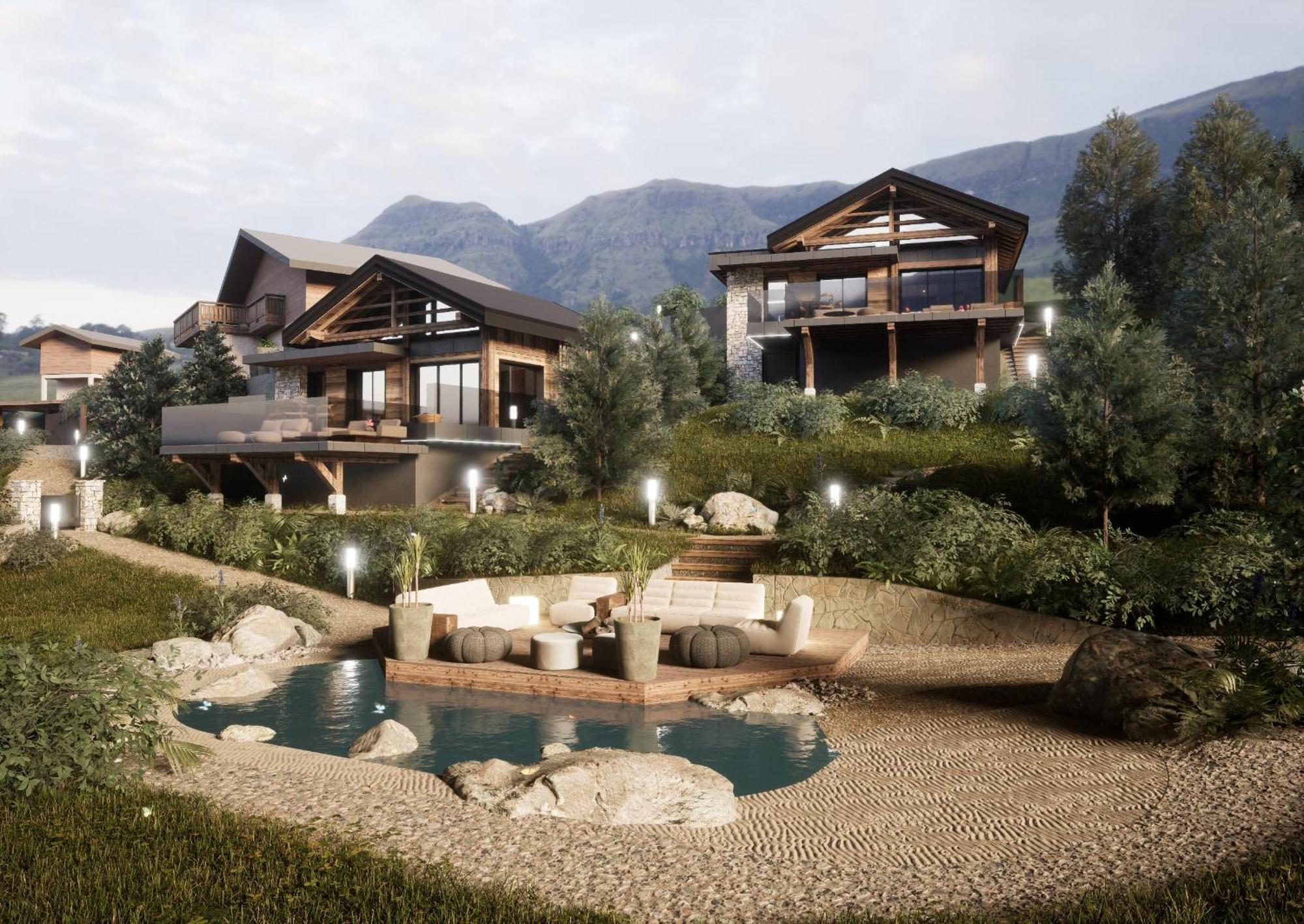 Hotel Domaine Les Terres Bleues Xonrupt-Longemer Exterior foto